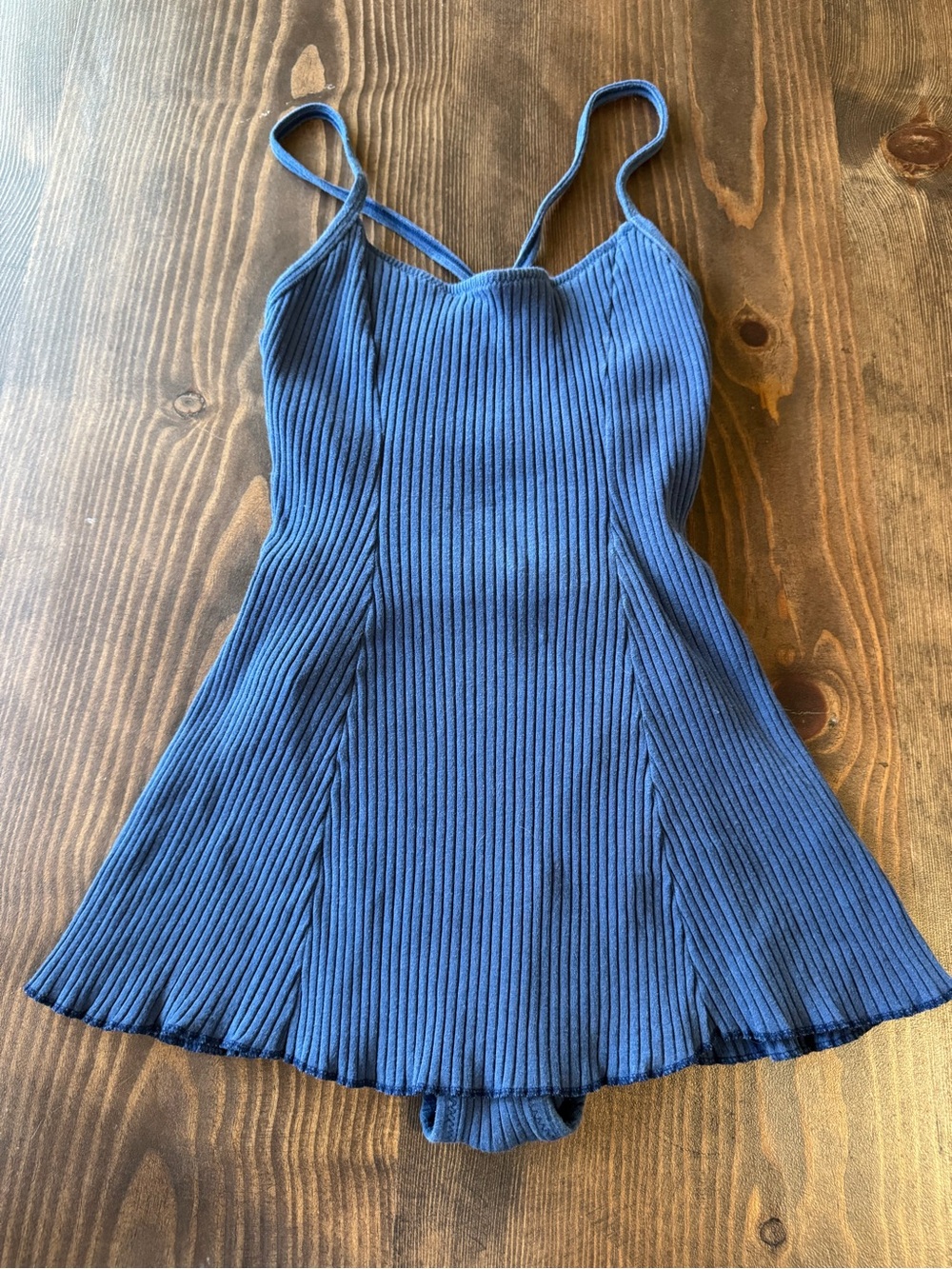 Vintage Sun Streak Ribbed Swim